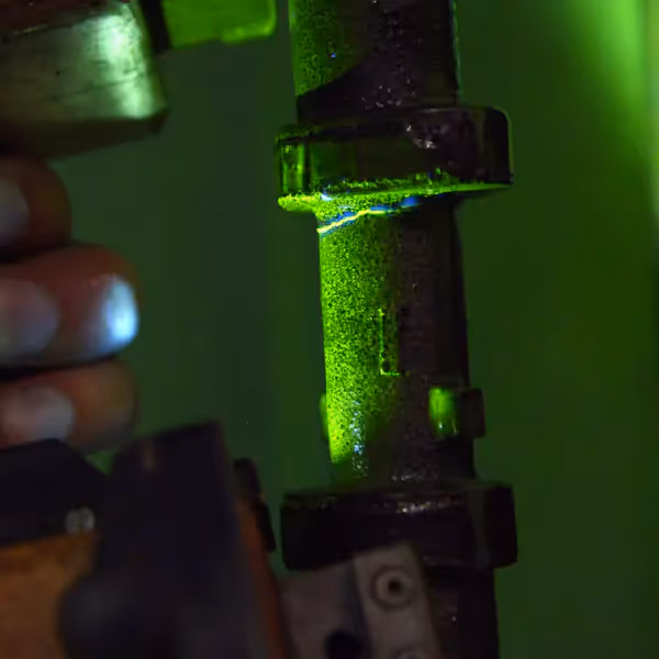Magnetpulverprüfung