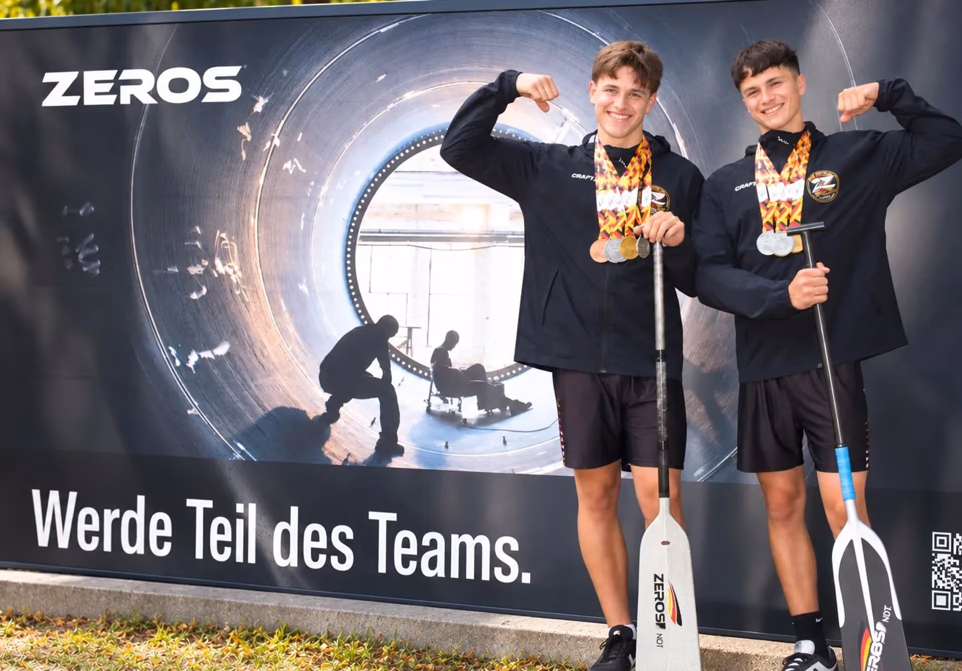 Wir gratulieren zwei von Zeros geförderten Nachwuchssportlern zu Gold, Silber und Bronze bei der Europameisterschaft in München.